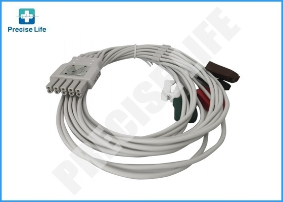 Drager MP03414 Kabel EKG 5-przewodny Dwu-pin łącznik IEC2 kod kolorystyczny 1.5m
